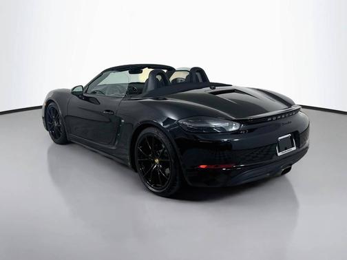 Black 2025 Porsche 718 Boxster