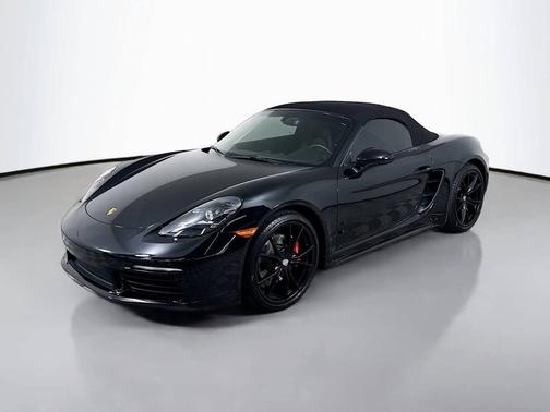 Black 2025 Porsche 718 Boxster