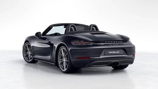 Black 2025 Porsche 718 Boxster