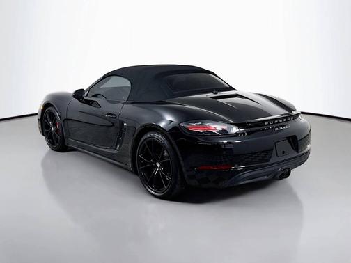 Black 2025 Porsche 718 Boxster