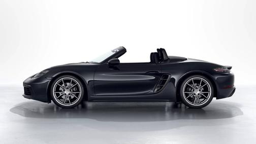 Black 2025 Porsche 718 Boxster