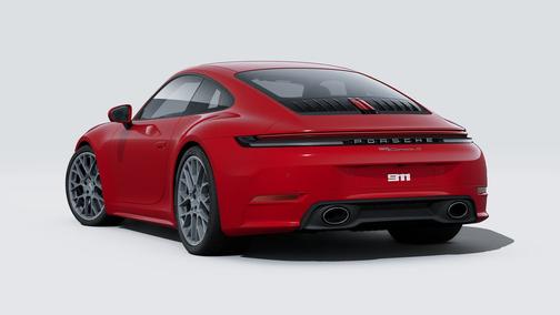 Carmine Red 2025 Porsche 911