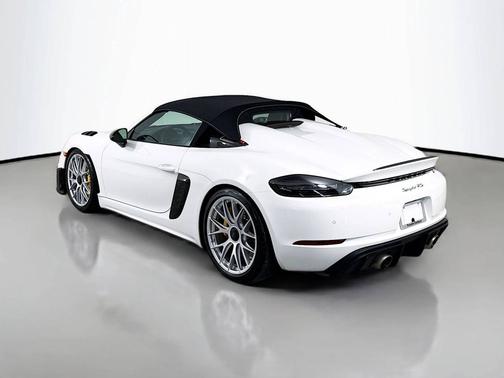 White 2024 Porsche 718 Spyder