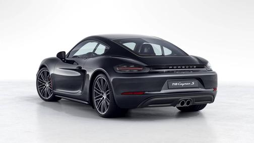 Jet Black Metallic 2024 Porsche 718 Cayman