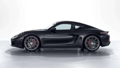 Jet Black Metallic 2024 Porsche 718 Cayman