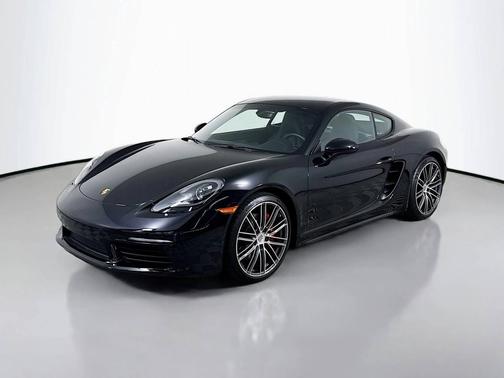 Jet Black Metallic 2024 Porsche 718 Cayman