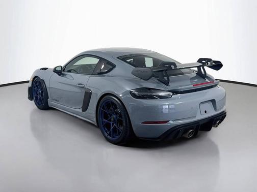 Arctic Grey 2025 Porsche 718 Cayman