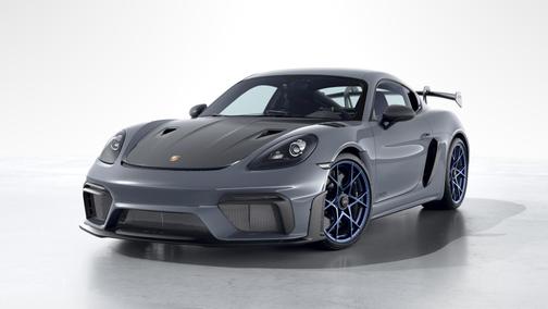 Arctic Grey 2025 Porsche 718 Cayman