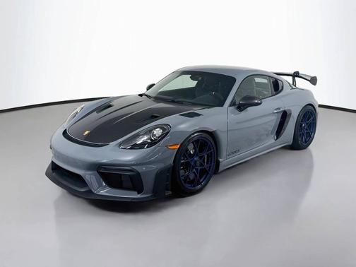 Arctic Grey 2025 Porsche 718 Cayman