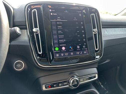 Fjord Blue 2023 Volvo XC40 Plus