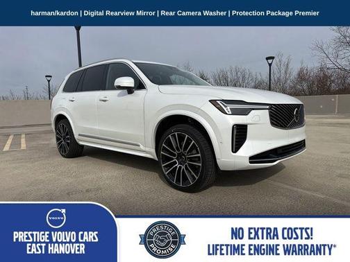 Crystal White Pearl 2026 Volvo XC90 B6 Plus 7-Seater