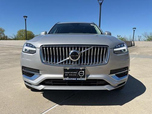 Silver 2024 Volvo XC90 Recharge Plug-In Hybrid T8 Plus 6 Passenger