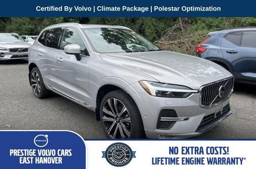 Silver 2023 Volvo XC60 B5 Ultimate Bright Theme