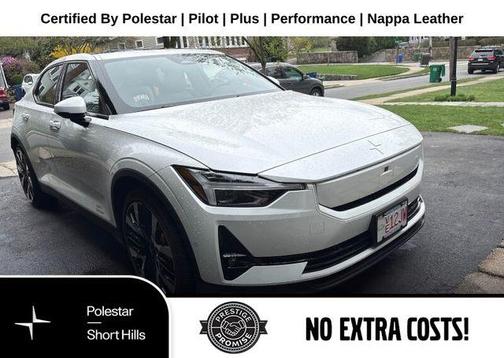 Snow Metallic 2024 Polestar 2 Long Range Dual Motor Performance Plus