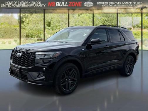 AGATE BLACK METALLIC 2026 Ford Explorer ST-Line