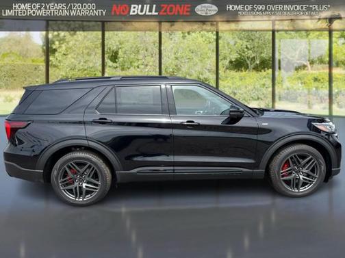AGATE BLACK METALLIC 2026 Ford Explorer ST-Line