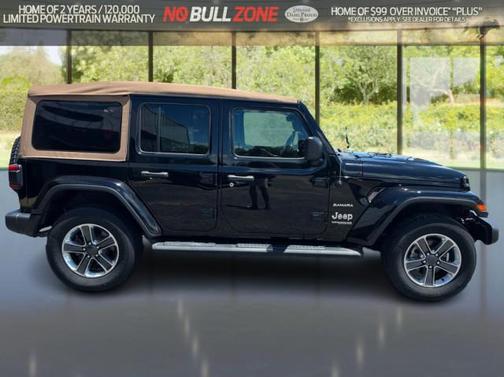 Black Clearcoat 2020 Jeep Wrangler Unlimited Sahara