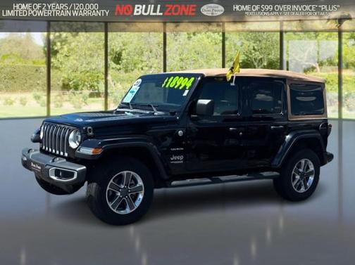Black Clearcoat 2020 Jeep Wrangler Unlimited Sahara