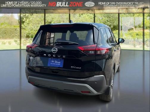 Super Black 2023 Nissan Rogue SV