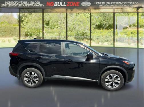 Super Black 2023 Nissan Rogue SV