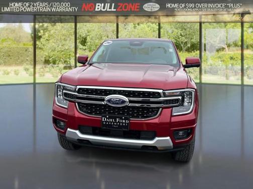RUBY RED MET TNTD CLEARCOAT 2026 Ford Ranger LARIAT
