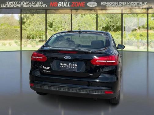 SHADOW BLACK 2018 Ford Focus SE