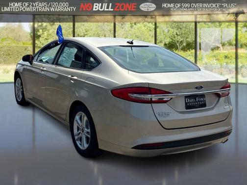 WHITE GOLD 2018 Ford Fusion SE