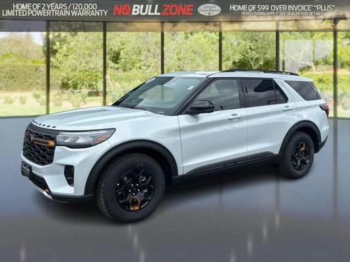 SPACE WHITE METALLIC 2026 Ford Explorer Tremor