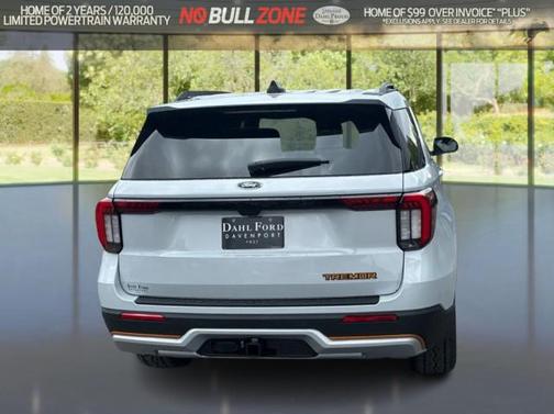 SPACE WHITE METALLIC 2026 Ford Explorer Tremor