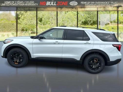 SPACE WHITE METALLIC 2026 Ford Explorer Tremor