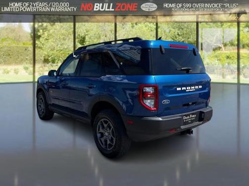 ATLAS BLUE METALLIC 2023 Ford Bronco Sport Badlands