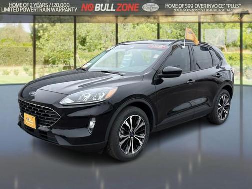 AGATE BLACK METALLIC 2022 Ford Escape SEL