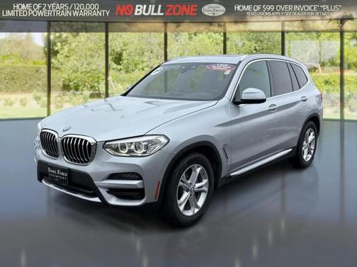 Glacier Silver Metallic 2020 BMW X3 xDrive30i
