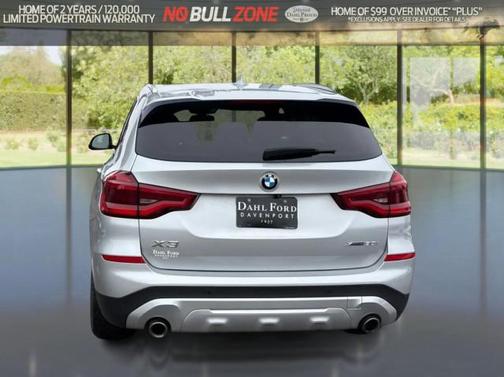 Glacier Silver Metallic 2020 BMW X3 xDrive30i