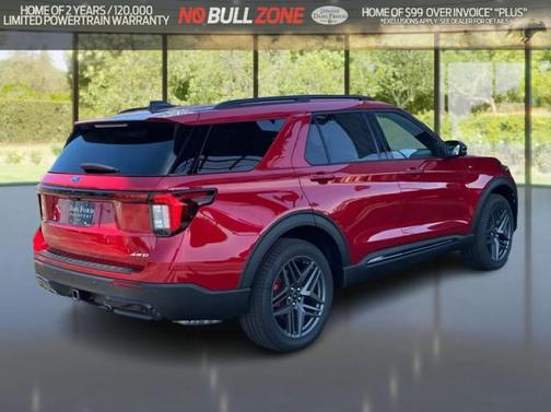 RAPID RED MET TINTED CC 2026 Ford Explorer ST-Line