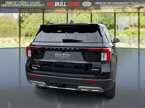 AGATE BLACK METALLIC 2026 Ford Explorer Active