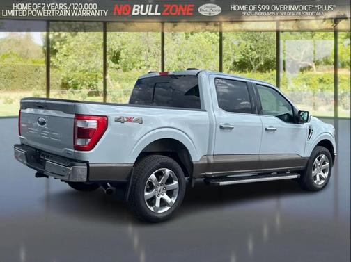 Space White Metallic 2022 Ford F-150 Lariat