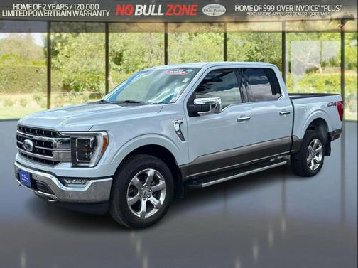 Space White Metallic 2022 Ford F-150 Lariat