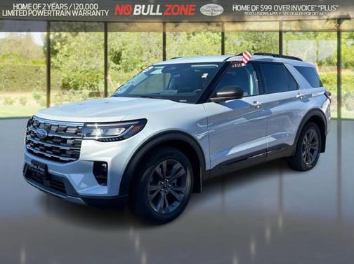 SPACE WHITE METALLIC 2026 Ford Explorer Active w/200A Pkg