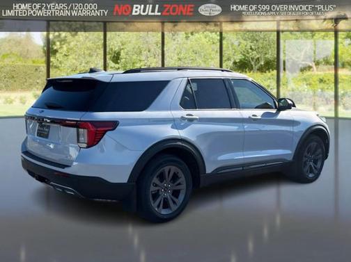SPACE WHITE METALLIC 2026 Ford Explorer Active w/200A Pkg