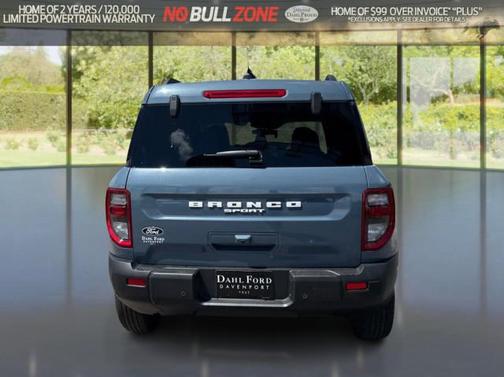AZURE GRAY METALLIC TRI-COAT 2026 Ford Bronco Sport Big Bend