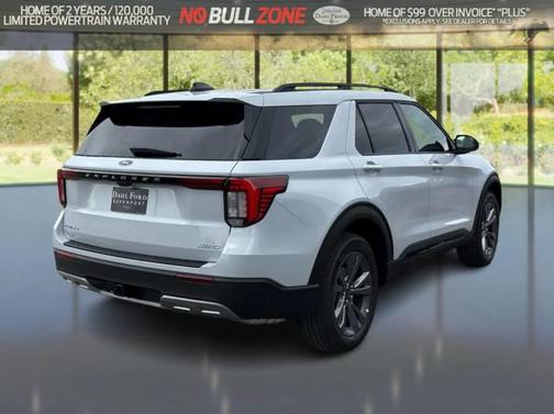 SPACE WHITE METALLIC 2026 Ford Explorer Active