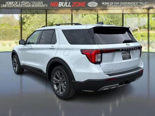 SPACE WHITE METALLIC 2026 Ford Explorer Active
