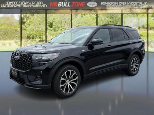 AGATE BLACK METALLIC 2026 Ford Explorer ST-Line