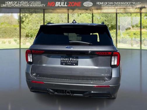 Carbonized Gray Metallic 2026 Ford Explorer ST-Line