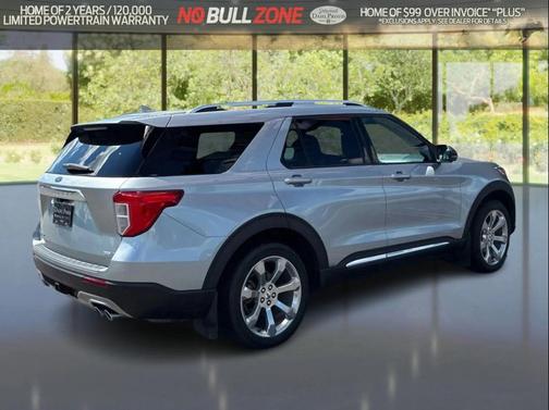 ICONIC SILVER METALLIC 2020 Ford Explorer Platinum