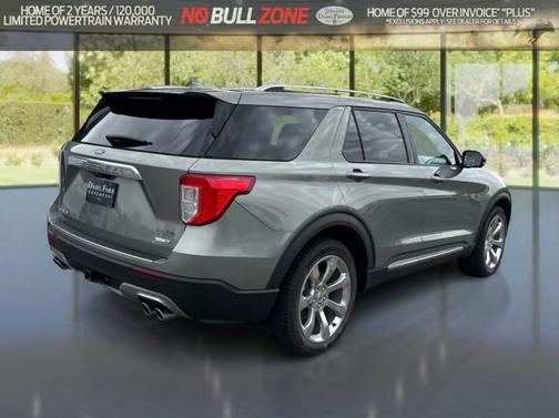 SILVER SPRUCE METALLIC 2020 Ford Explorer Platinum