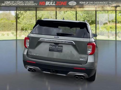 SILVER SPRUCE METALLIC 2020 Ford Explorer Platinum