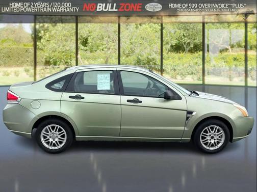 Kiwi Green Metallic 2008 Ford Focus SES