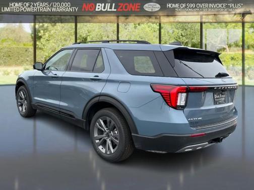 Vapor Blue Metallic 2026 Ford Explorer Active w/200A Pkg